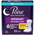 thumbnail image 1 of Overnight Incontinence Pads for Women - Ultimate Extra Coverage - 8 Drop - Extra Coverage - 22ct, 1 of 6