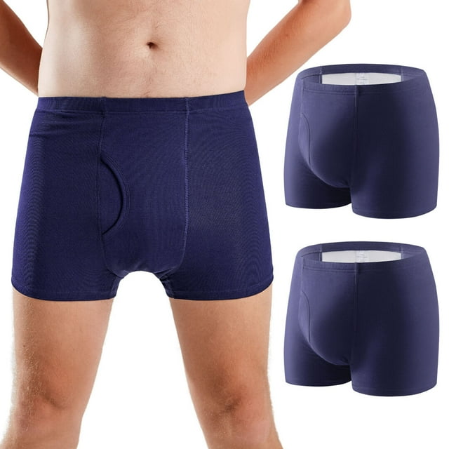SPARK Mens Incontinence Underwear Urinary Leakproof Cotton Underwear