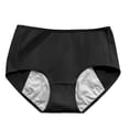 thumbnail image 1 of Incontinence Underwear for Women, Leak Proof Reusable Washable Full Briefs for Bladder Leak, Postpartum 1 Pack Black XL, 1 of 2