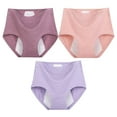 thumbnail image 1 of Clothing $5 High Waisted Large Size Pure Cotton and Hygroscopic Menstrual Underwear High Waisted Menstrual Pants Underwear Menstrual Anti Side Leakage Aunt Pants, 1 of 6