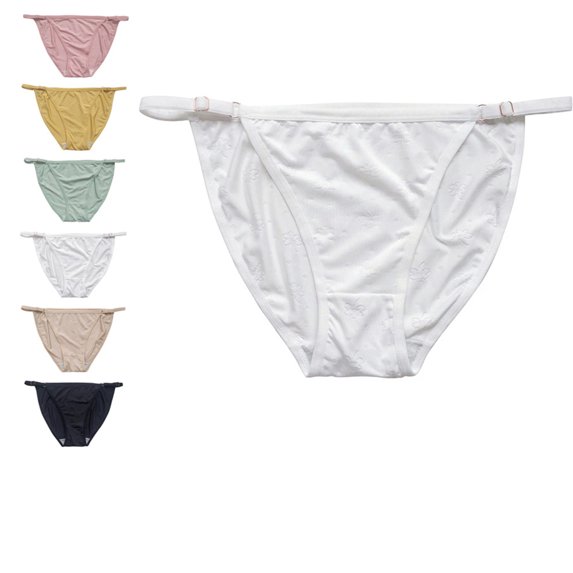 Incontinence Underwear for Women Washable Urinary Leak Proof Brief Cotton for Maternity Postpartum 2025 White L