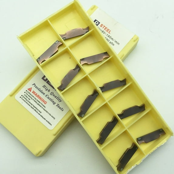 Incorporate The Power Of Ten Mggn200 Jm Lf6018 Carbide Inserts Designed Specifically For Grooving Applications