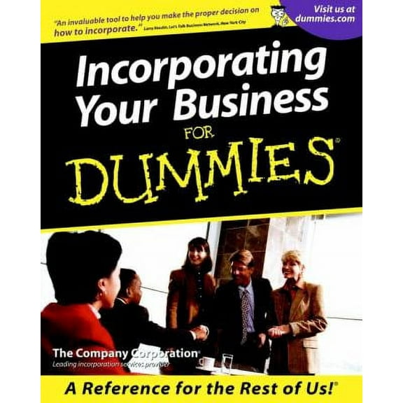Pre-Owned Incorporating Your Business for Dummies Paperback