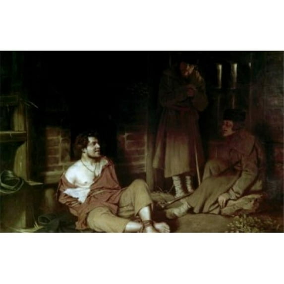 Incorrigible One by Vasili Grigorevich Perov Oil on Canvas 1873 1834-1882 Russia Moscow the History Museum - 18 x 24 in.