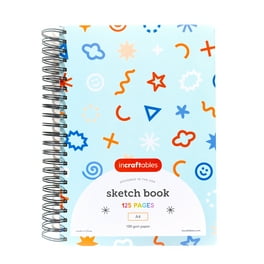 UCreate® Poly Cover Sketch Book, Heavyweight, 9 x 6, 75 Sheets