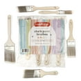 Incraftables Assorted Chalk Paint Brush Set (5pcs). Best Chalk Paint