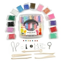 Incraftables Polymer Clay Kit (24 Colors Soft Blocks). Modeling Oven Bake Clay Kit W/ Sculpting Tool