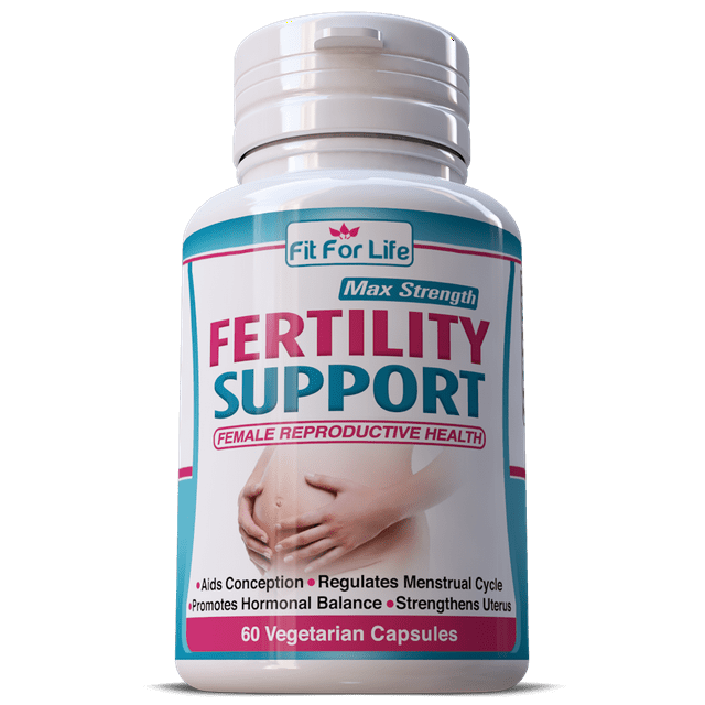 100 Pure Conception Aid Herbal Fertility Support Pills for Female