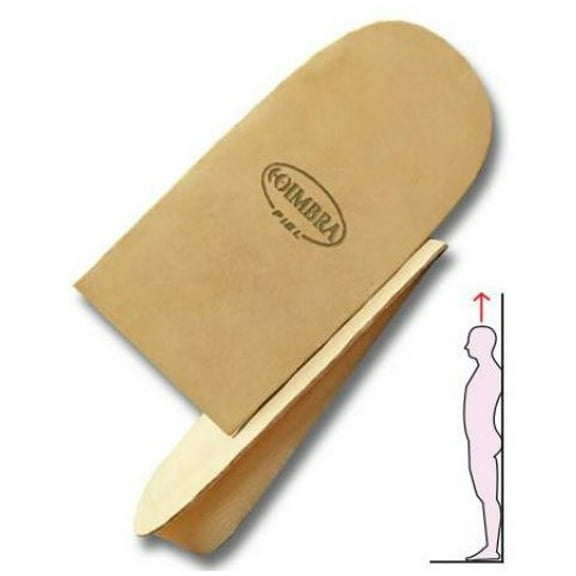 Increase Height Extra Heel Pads (Size S, 30mm) -  best high heel inserts with vegetal tanning and great base of different thicknesses to cushion and elevate the heel