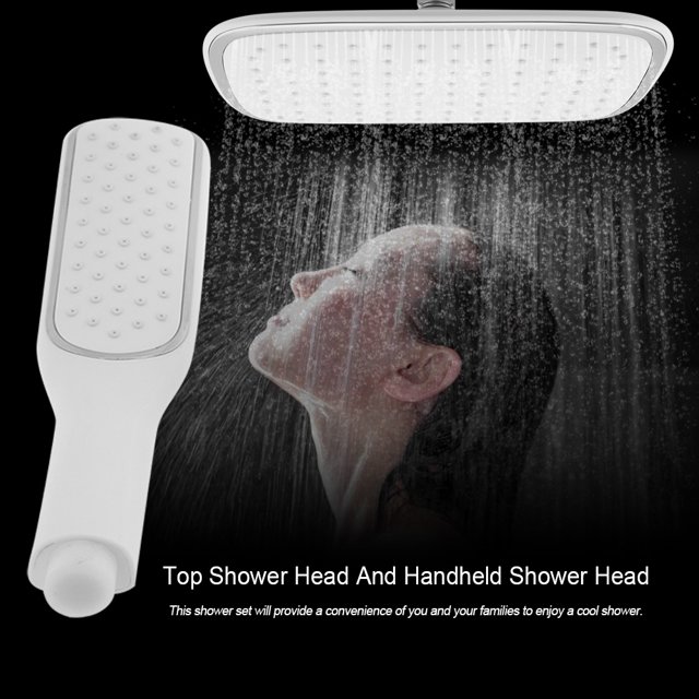 Increase Water Pressure Handheld Shower Head and Top Sprayer Bathing