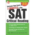 thumbnail image 1 of Pre-Owned Increase Your Score in 3 Minutes a Day: SAT Critical Reading (Paperback) 0071440410 9780071440417, 1 of 1