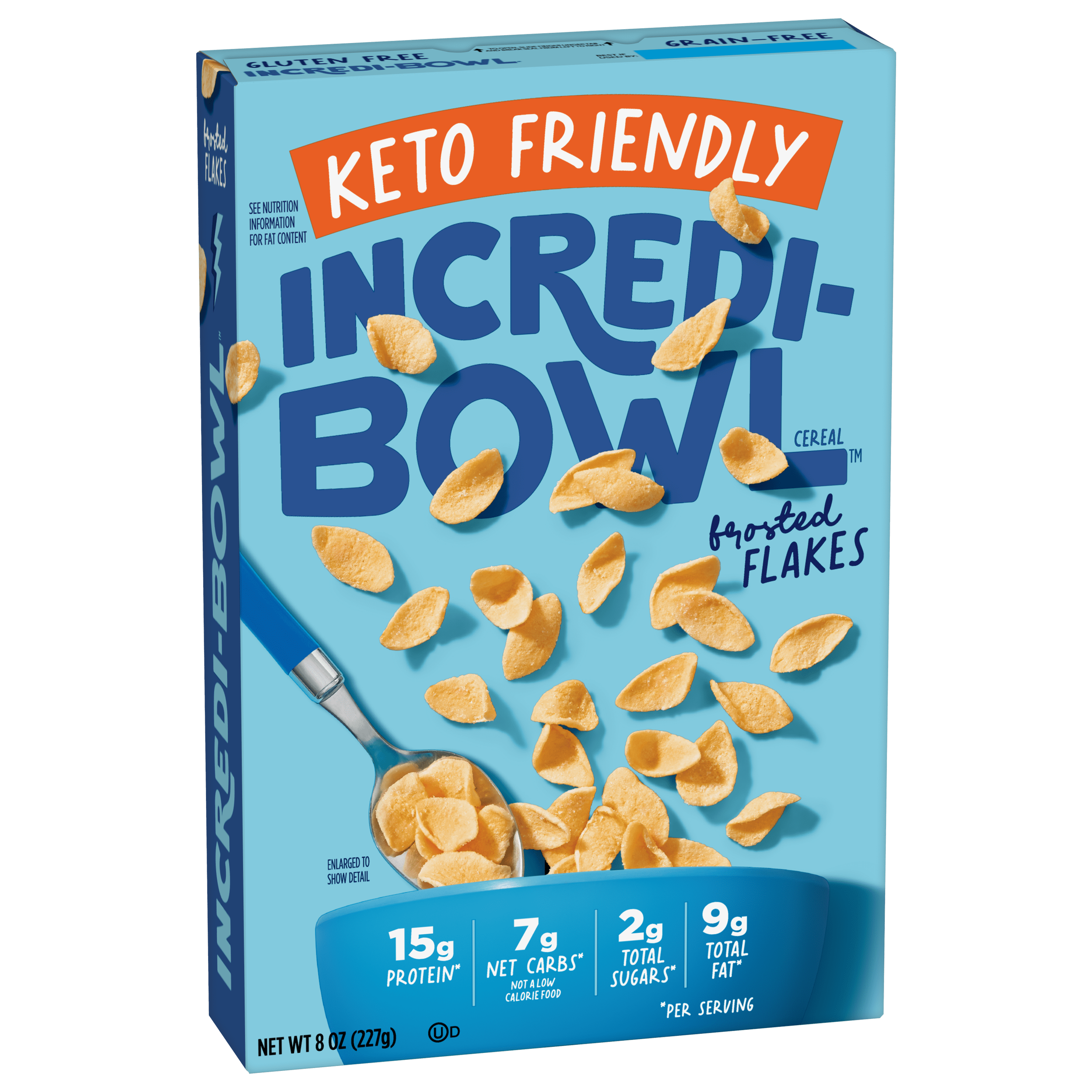 IncrediBowl™ Frosted Flakes, Keto Friendly Cereal, High Protein