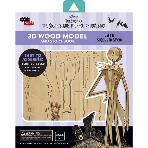 IncrediBuilds: Nightmare Before Christmas: Jack Skellington