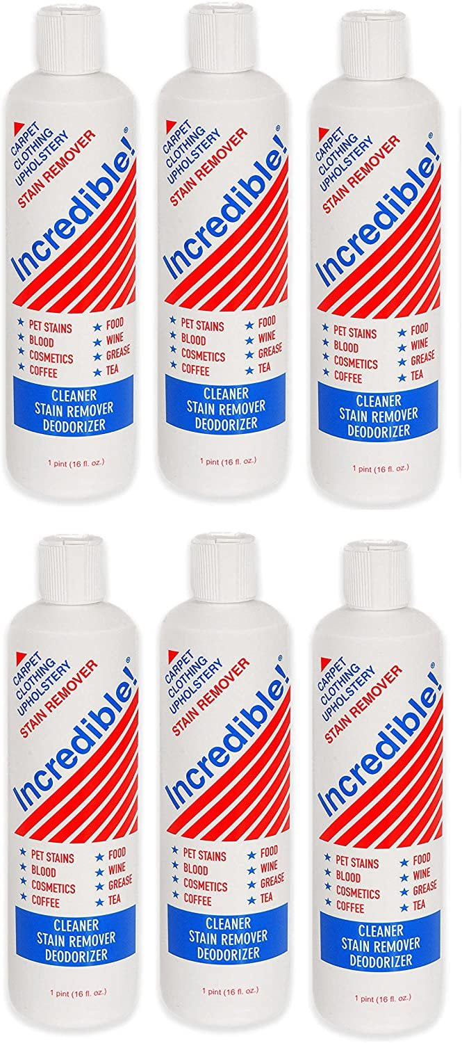 Incredible! 16 oz. Stain Remover Pack of 6 Made in USA