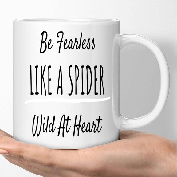 Incredible 3d Printed Spider Insect Gift for Nature Lovers and Insect Collectors - for Bug-loving Men and Women - 11 Oz White Ceramic Coffee Mug