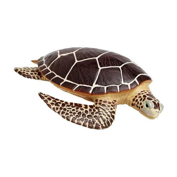 Safari Ltd. Sea Turtle Figurine - Lifelike 8.25" Model Figure - Educational Toy for Boys, Girls, and Kids Ages 18 Months+