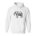 thumbnail image 1 of Incredible Elephant Drawing Hoodie Women -Image by Shutterstock, Female XX-Large, 1 of 4