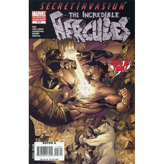 Incredible Hercules #117 (2nd) VF ; Marvel Comic Book