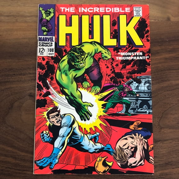 Incredible Hulk #108 Comic Book