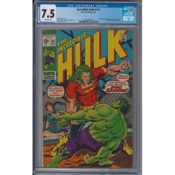 Incredible Hulk #141 - CGC 7.5 Comic Book