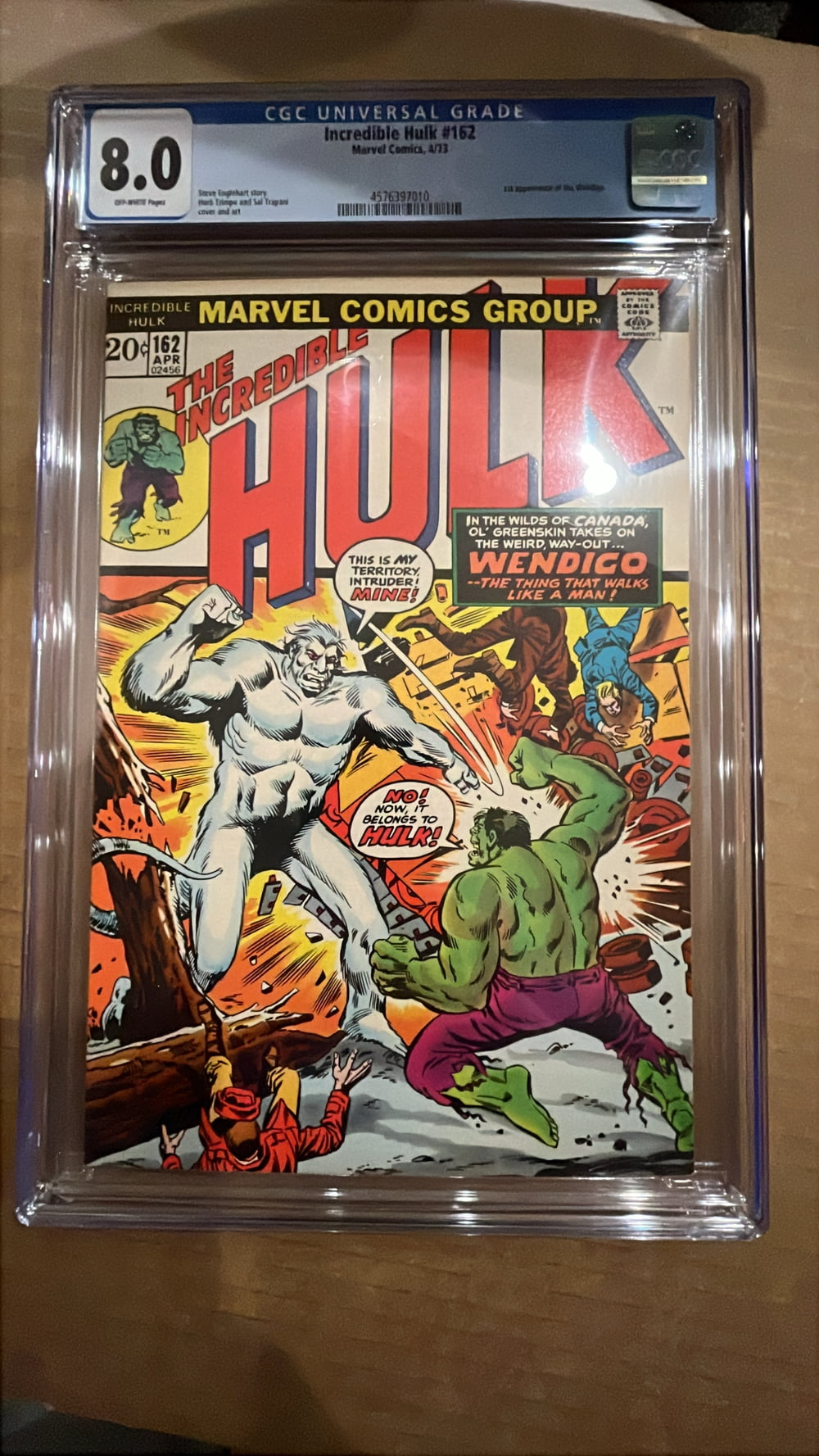 Incredible Hulk #162 - CGC 8 Comic Book