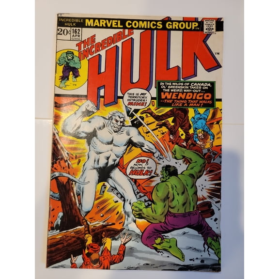Incredible Hulk #162 Comic Book
