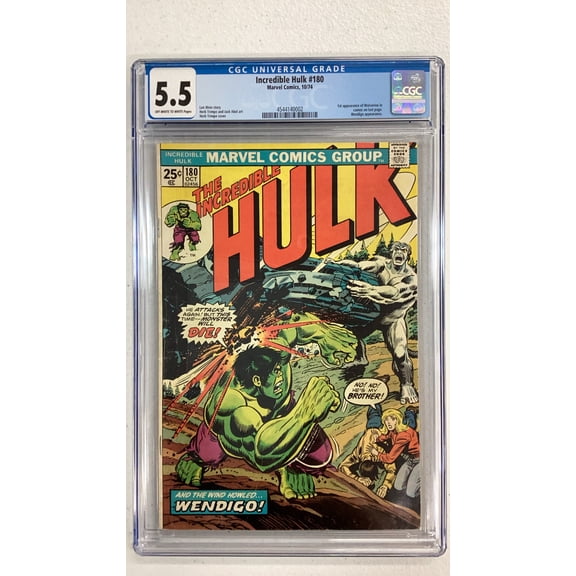 Incredible Hulk #180 - CGC 5.5 Comic Book
