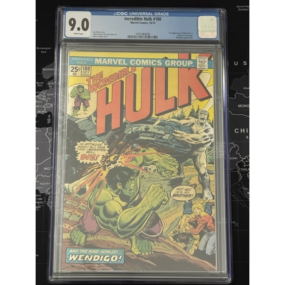 Incredible Hulk #180 - CGC 9 Comic Book