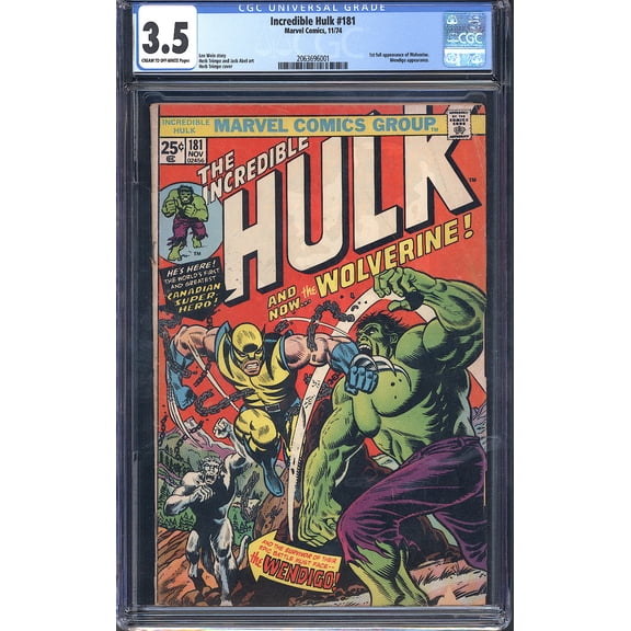 Incredible Hulk #181 - CGC 3.5 Comic Book