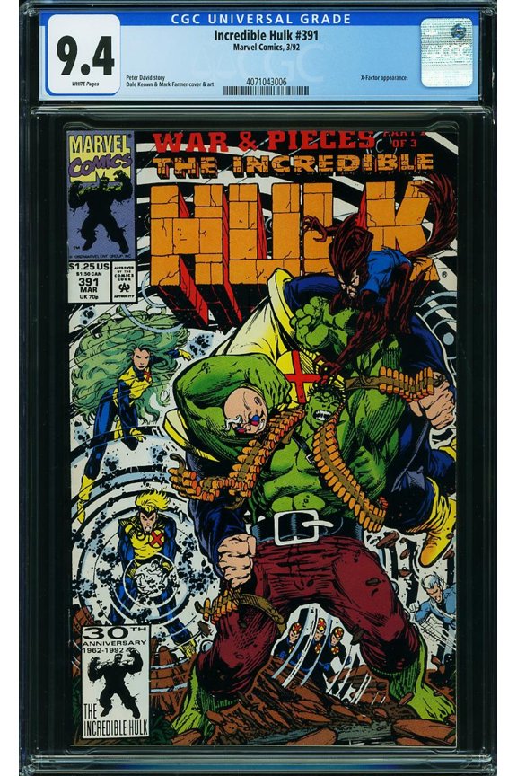 Incredible Hulk #391 - CGC 9.4 Comic Book