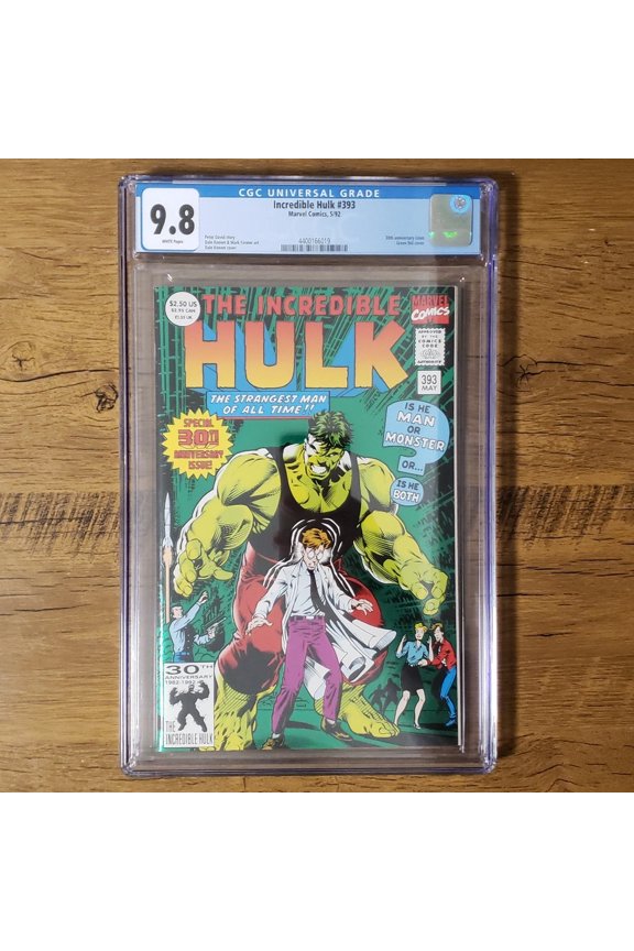 Incredible Hulk #393 - CGC 9.8 Comic Book