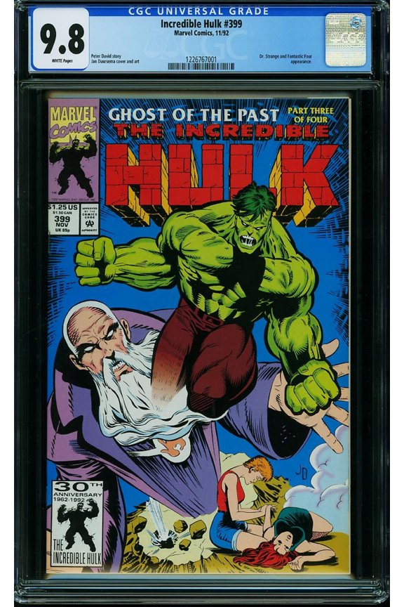 Incredible Hulk #399 - CGC 9.8 Comic Book