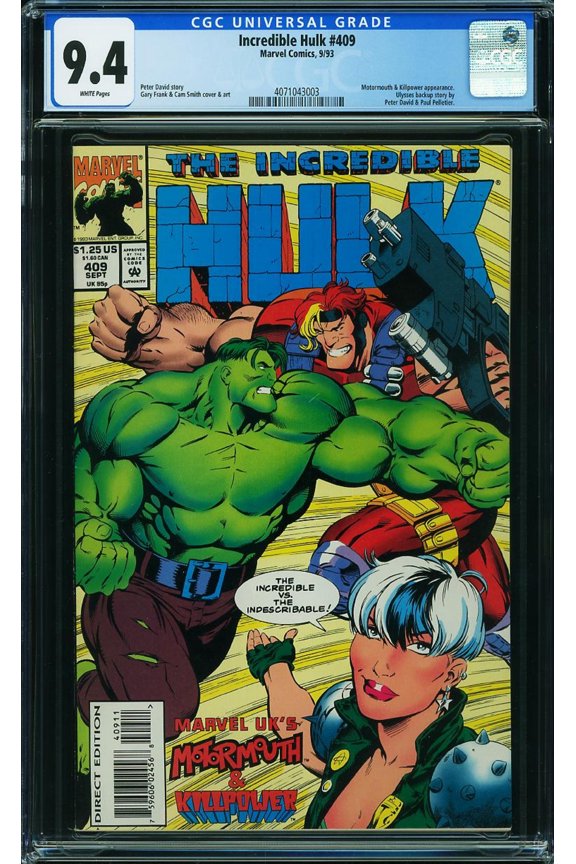 Incredible Hulk #409 - CGC 9.4 Comic Book