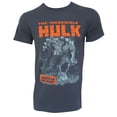 thumbnail image 1 of Incredible Hulk Men's Blue Monster Unleashed T-Shirt-Large, 1 of 2