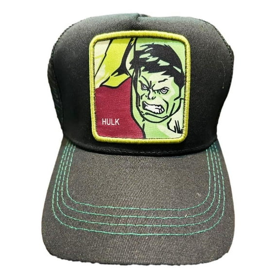 Incredible Hulk Snap Close Adjustable Baseball Cap Hat
