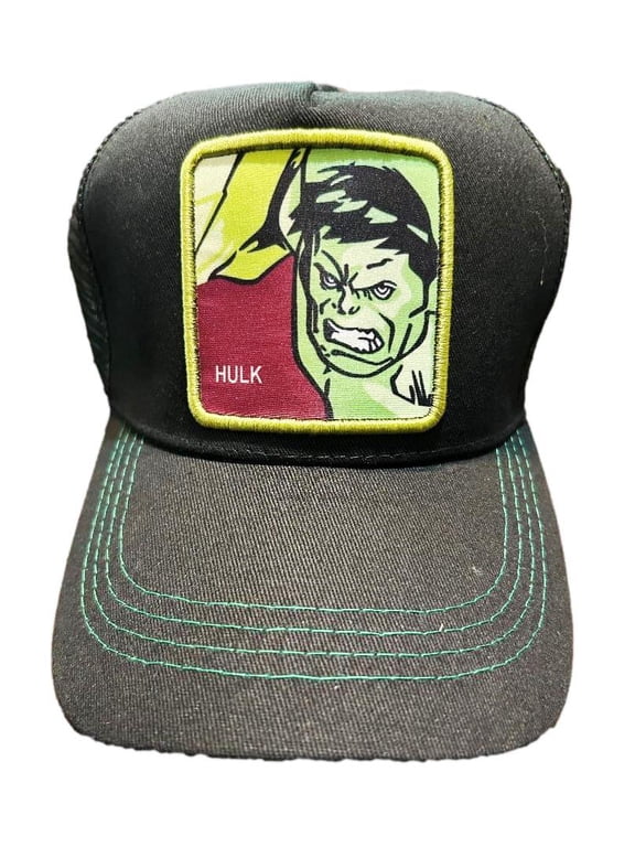 Incredible Hulk Snap Close Adjustable Baseball Cap Hat