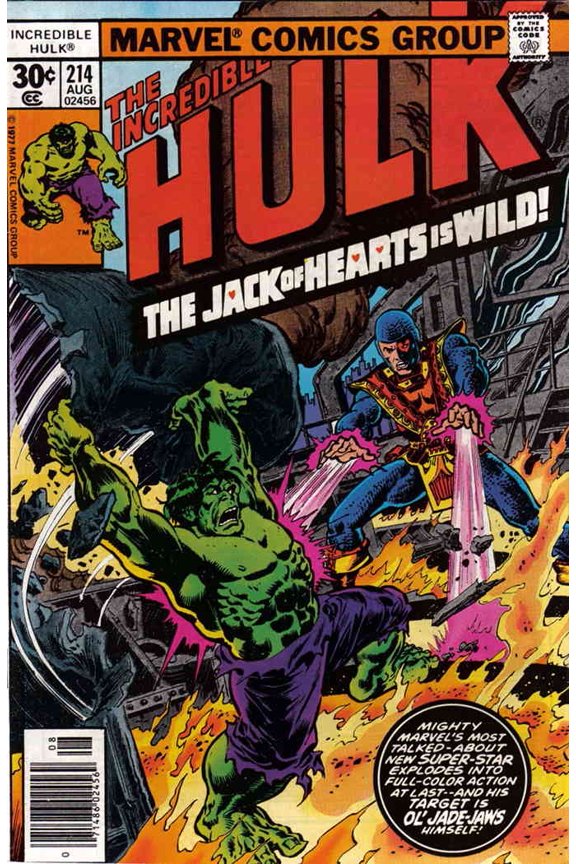 Incredible Hulk, The #214 VF ; Marvel Comic Book
