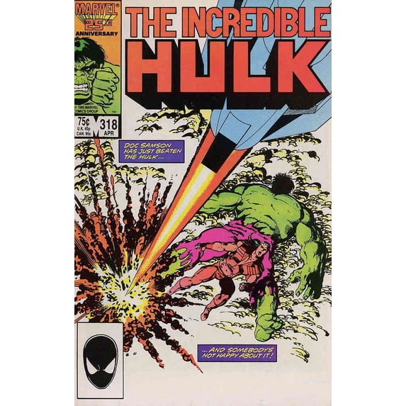 Incredible Hulk, The #318 VF ; Marvel Comic Book