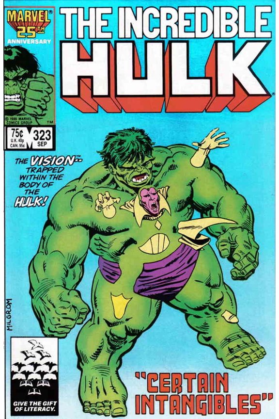 Incredible Hulk, The #323 VF ; Marvel Comic Book