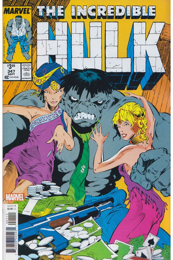 Incredible Hulk, The #347A VF ; Marvel Comic Book
