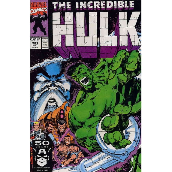 Incredible Hulk, The #381 VF ; Marvel Comic Book