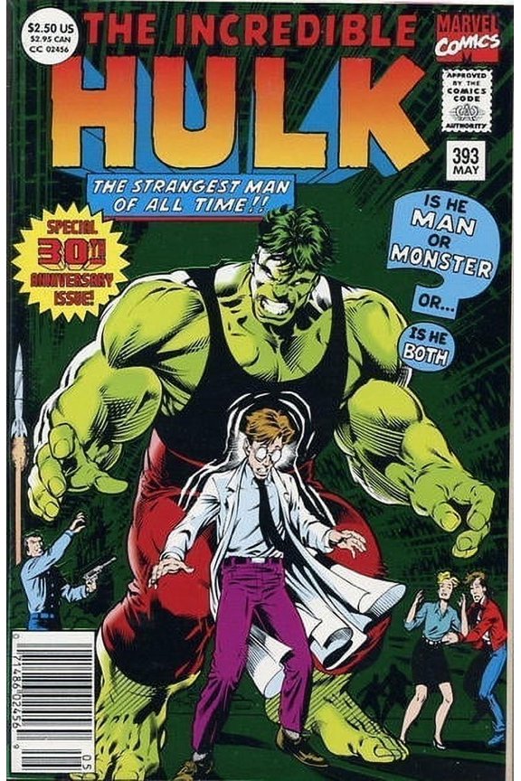 Incredible Hulk, The #393 (Newsstand) VF ; Marvel Comic Book