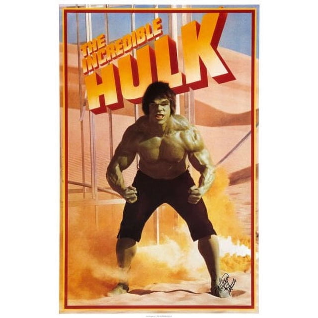 Incredible Hulk The Poster 24x36 Art Poster 24x36 Multi-Color Square ...
