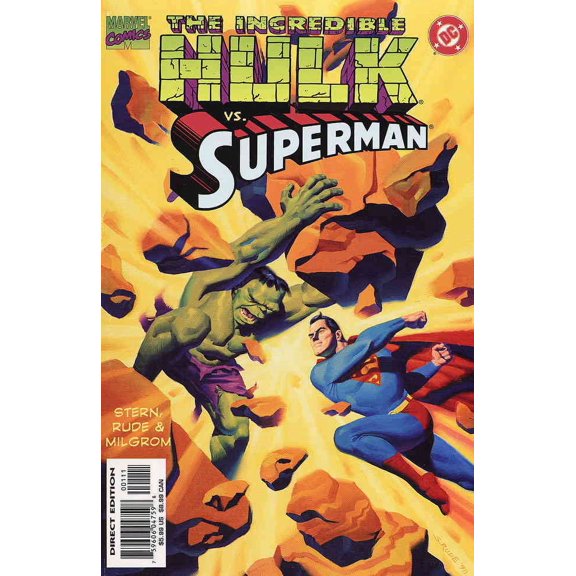 Incredible Hulk vs. Superman #1 VF ; Marvel Comic Book
