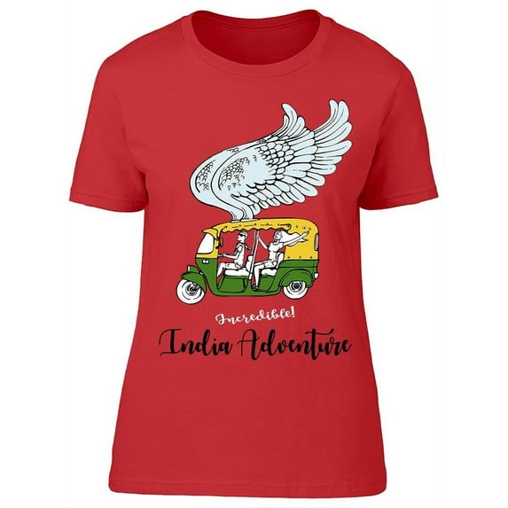 Incredible Indian Adventure T-Shirt Women -Image by Shutterstock Women T-Shirt, Female Small