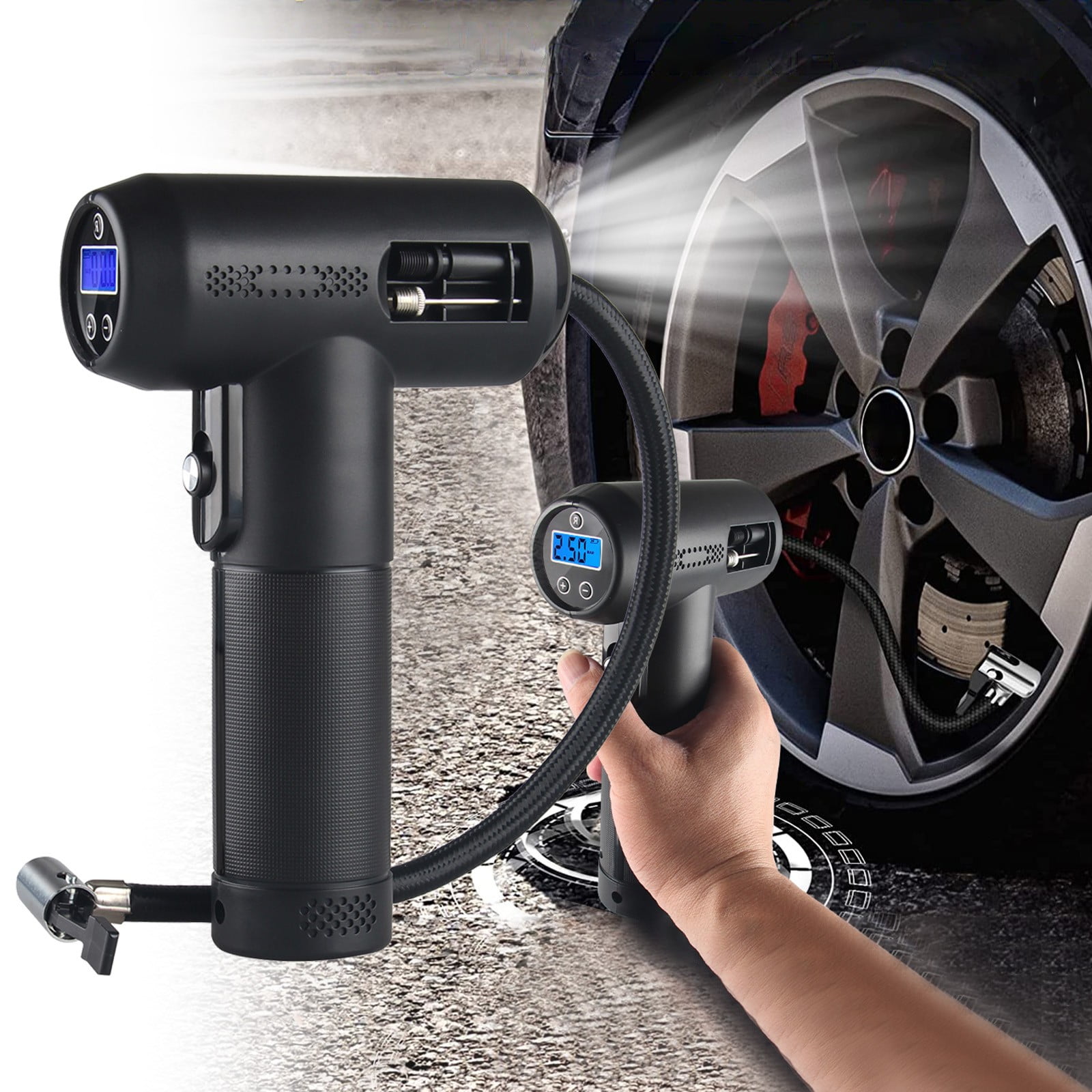 Incredible Savings, 150PSI Wireless Tire Inflator, Portable Air