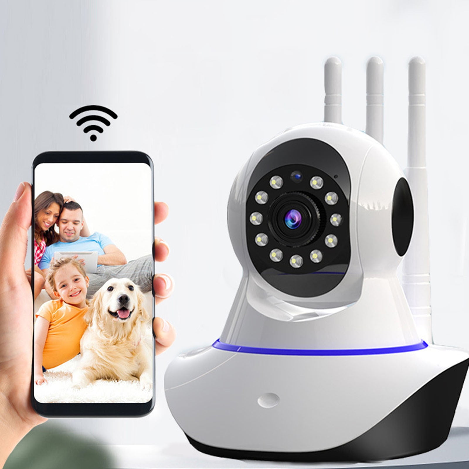 Incredible Savings, 720P HD IP Camera, Wi-Fi IR Night Wireless Camera