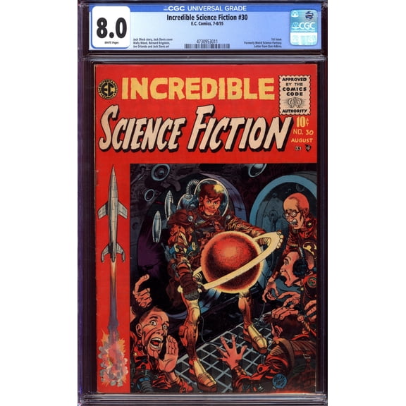 Incredible Science Fiction #30 - CGC 8 Comic Book