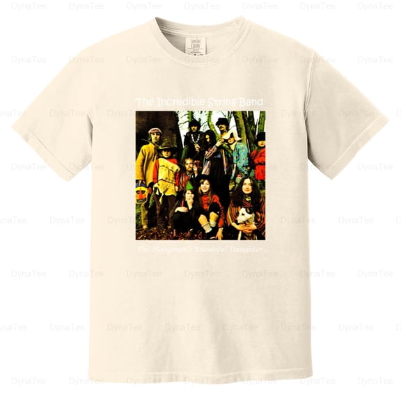 Incredible String Band Psychedelic 60s Folk Rock Album Comfort Color T-Shirt V41415 Unisex, up to 4XL