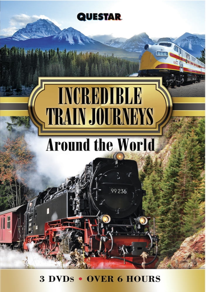 Incredible Trains Journeys Around the World 3 pk.